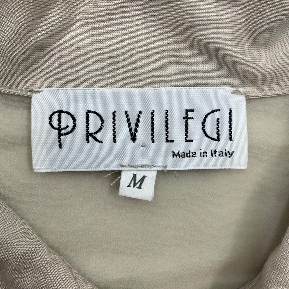 Vintage Baroque Embroidered Button Down Shirt M Tan Beige Short Sleeve Retro New - Picture 5 of 10